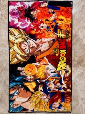 Dragon Ball Super Goku Anime Tufted Rug 32x18 Room Decor